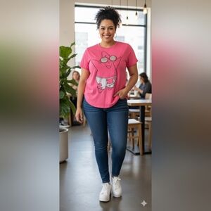 Nickelodeon Patrick Star Women's Short Sleeve Tee Size XXL (EUC)